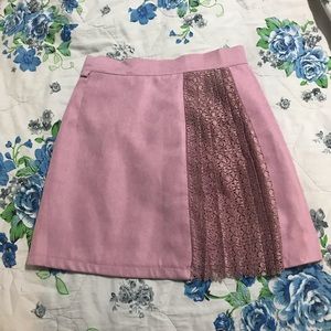 Pink cute skirt